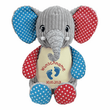 Bunter Elefant - Original CUBBIE