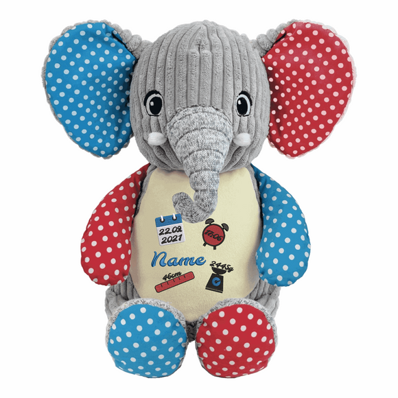 Bunter Elefant - Original CUBBIE